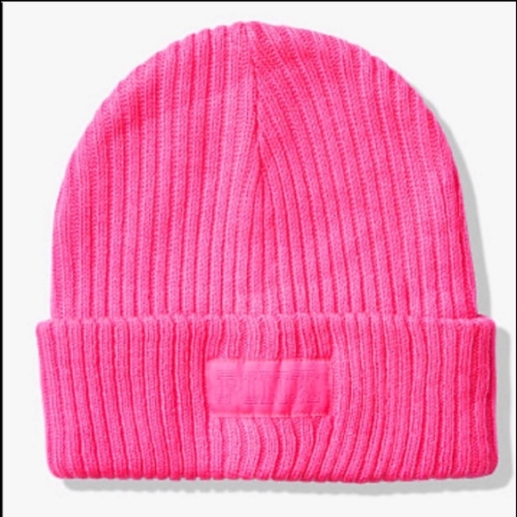 PINK Victoria's Secret Accessories - PINK VS beanie